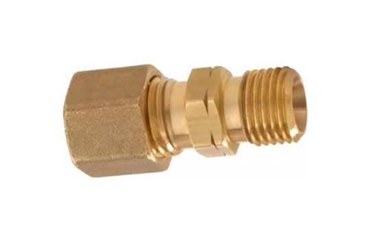 Liitin 1/4" vasenk&auml;tinen ulkokierre - PL8