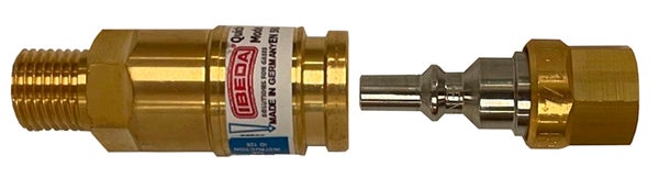 Pikaliitin 1/4" oikeak&auml;tinen (HAPPI)