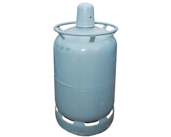 11kg nestekaasu, kierreventtiilipullossa - ter&auml;s