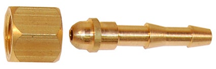 Kartioletkuliitin 1/4 oik. 6-8 mm