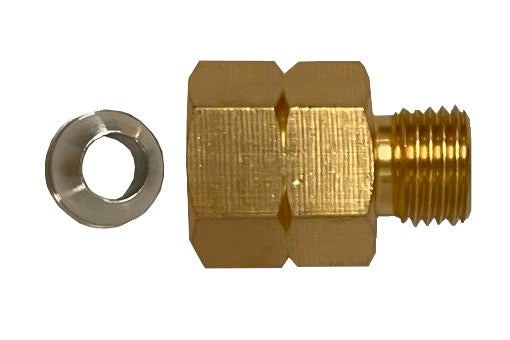 Muutosliitin pikaliittimeen 1/4" vas. - 3/8" vas.