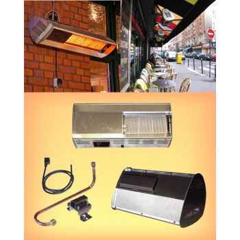 Terassil&auml;mmitin XDI8 3,65 kW, s&auml;hk&ouml;sytytys 230V