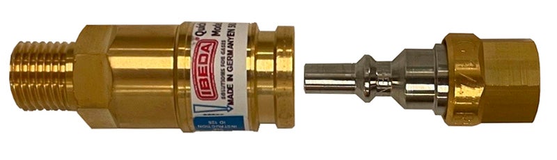 Pikaliitin 1/4" oikeak&auml;tinen (HAPPI)